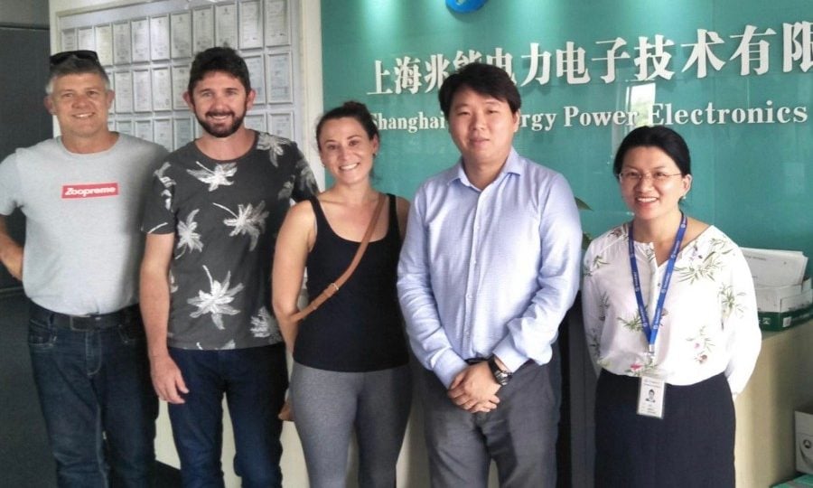 Mark at the Tranergy China